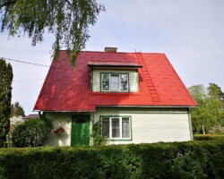 Värvitud eterniit katus Värvitud eterniit katus